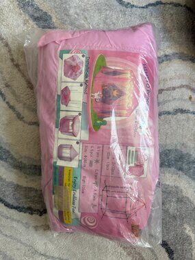 Hihiyo Pink Princess Castle Play Tent for Girls